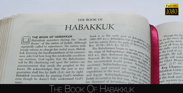 The Book Of Habakkuk alt