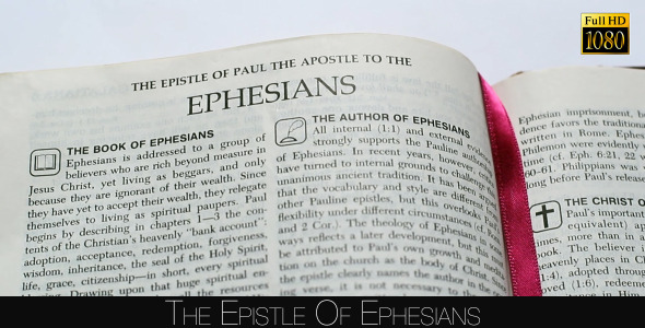 The Epistle Of Ephesians alt