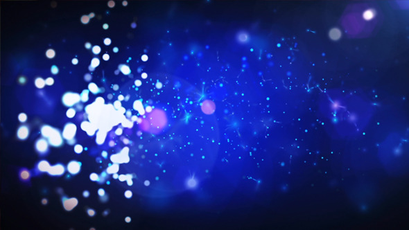 Particle Light Background