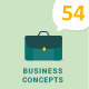 54 Business and Marketing Concepts - GraphicRiver Item for Sale