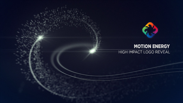 Motion Particle Energy Logo Reveal