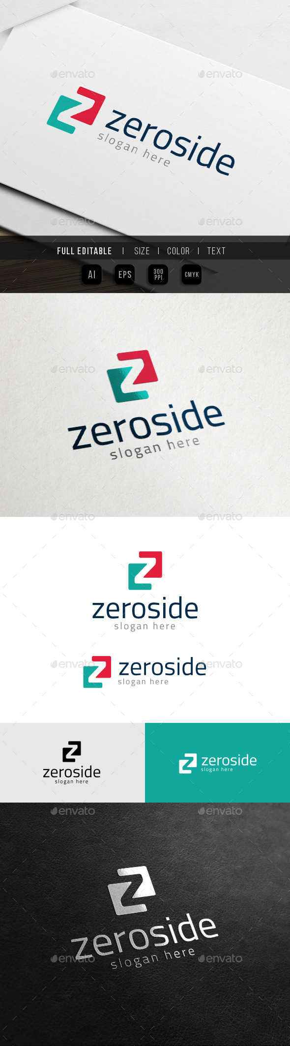 Zero Side - Business Marketing - Z Logo