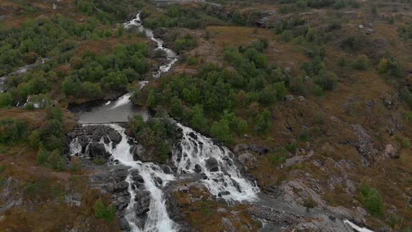 Norway Aerial Drone High View