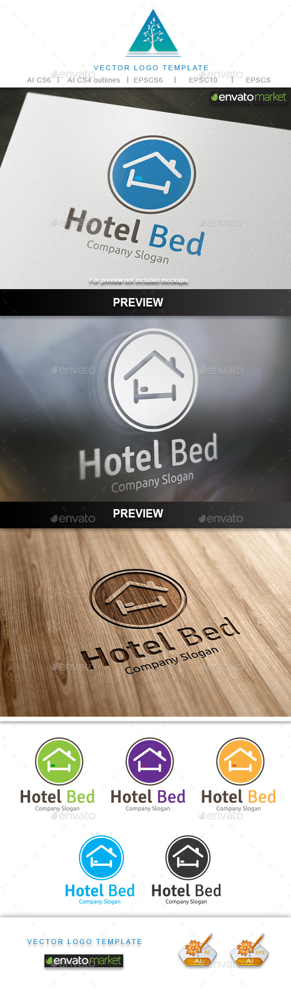 Hotel Bed Logo