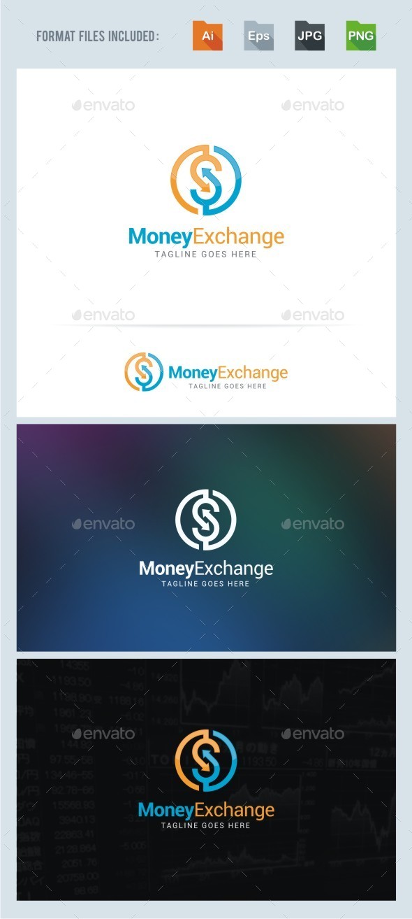 Money Exchange Logo