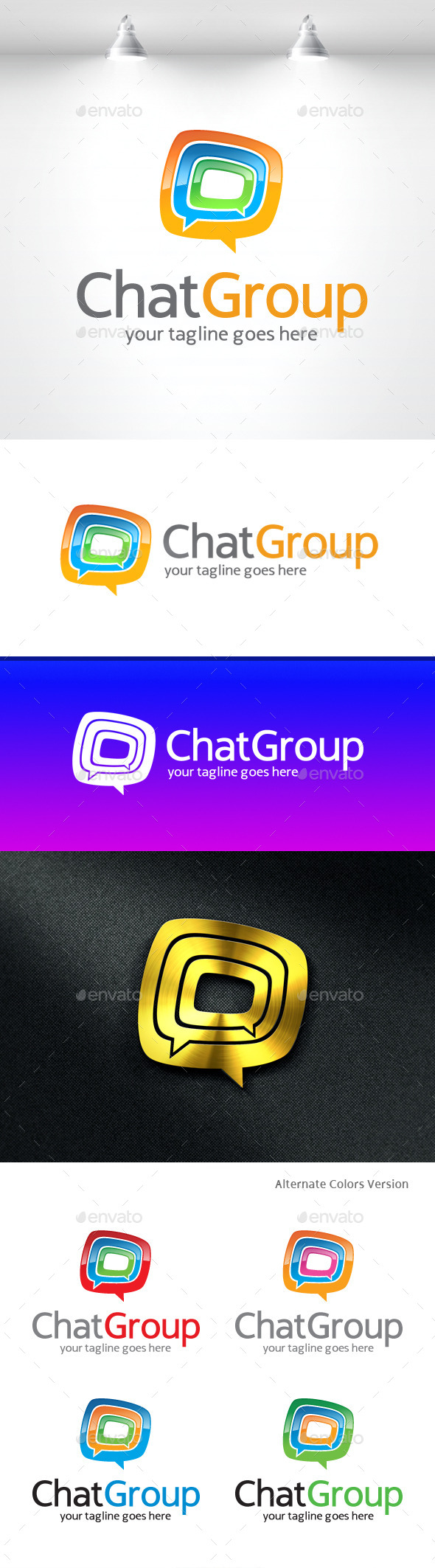 Chat Group Logo