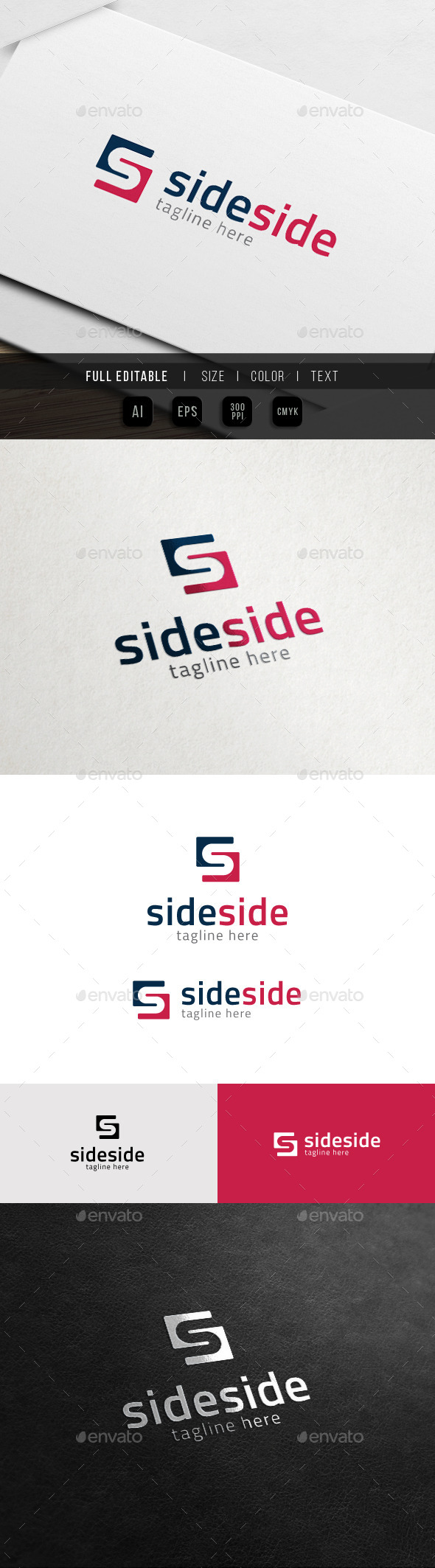 Finance Side - Business Marketing - S Logo