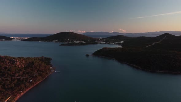 Balikesir Ayvalik and Cunda Island Aerial View