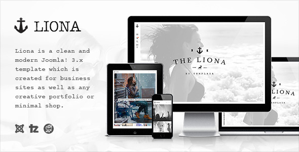 Liona - Responsive Portfolio Joomla Template