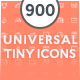 Universal Tiny Icons - GraphicRiver Item for Sale