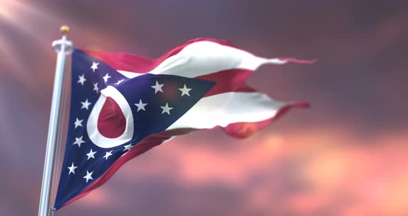 Ohio Flag, United States