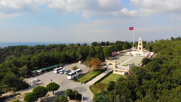 57th Infantry Regiment - Turkish memorial and cementery.