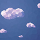 Low Poly Clouds - GraphicRiver Item for Sale