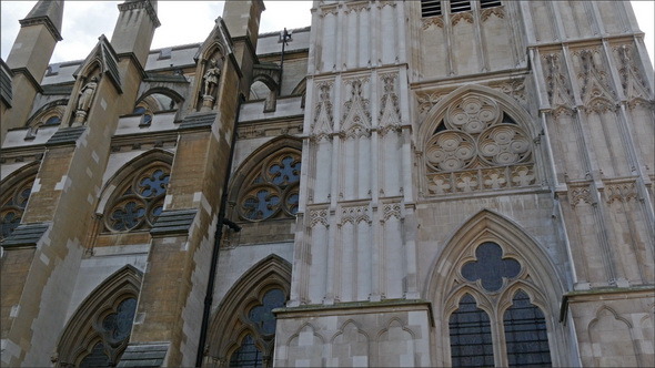 The Historic Westminster Abbey in London