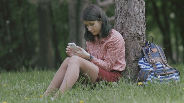 Girl In Park II