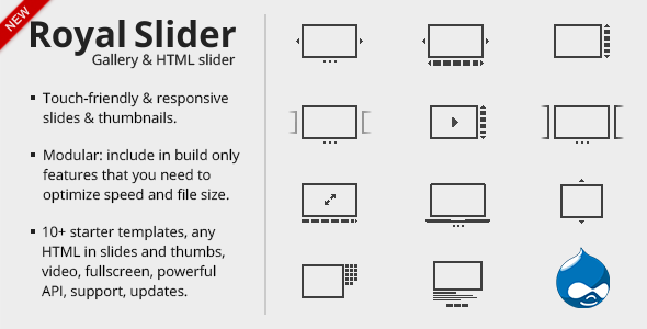 RoyalSlider - Touch Content Slider for Drupal