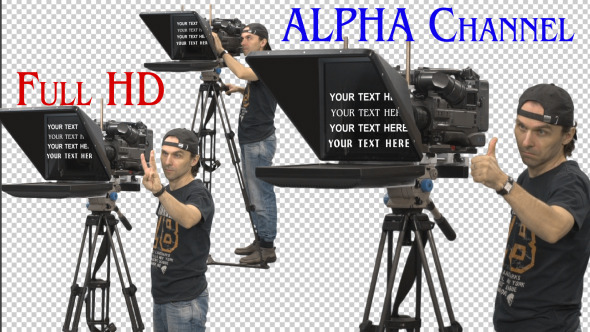 Cameraman and Teleprompter (3)