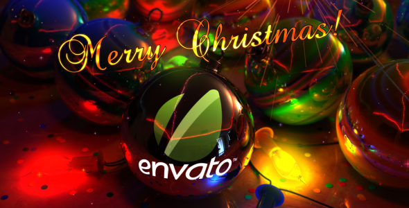 Christmas Balls Greeting alt