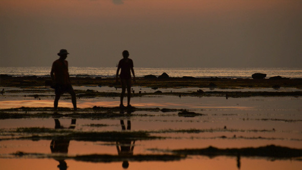 Family in Sunset Beach