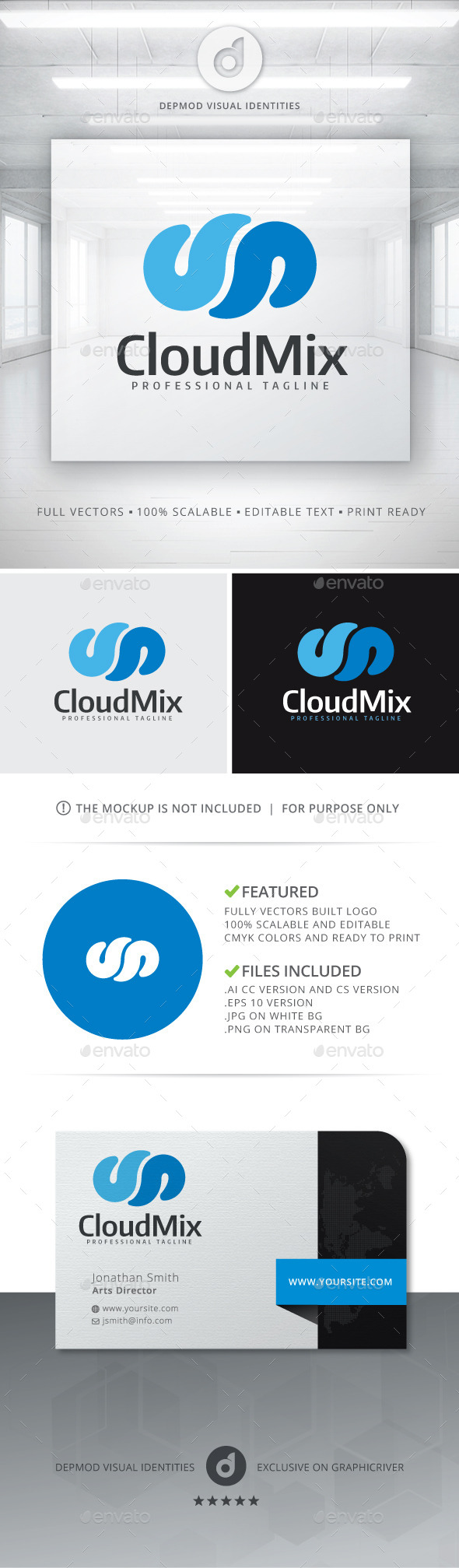 Cloud Mix Logo