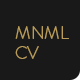 MNML CV / Minimal Clean Resume - GraphicRiver Item for Sale