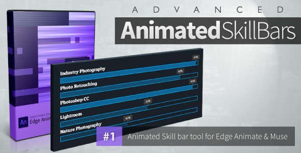 Advanced Animated Skill Bars - Edge Animate