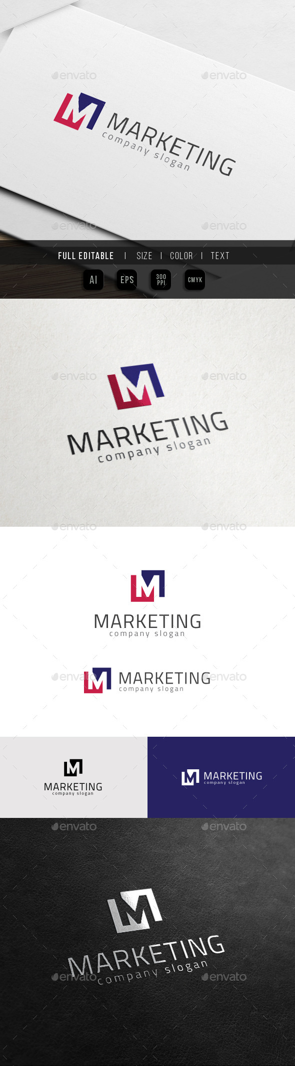 Marketing Media - Master Group M Logo