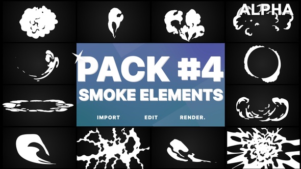 Smoke Elements Pack 04 | Motion Graphics Pack