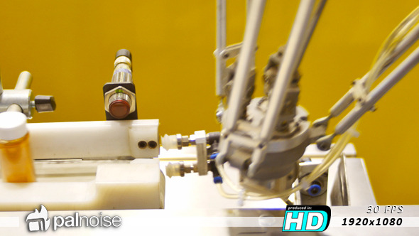 Drugs Factory Pill Pot Arm & Conveyor