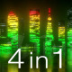 Neon City Equalizer Pack - VideoHive Item for Sale