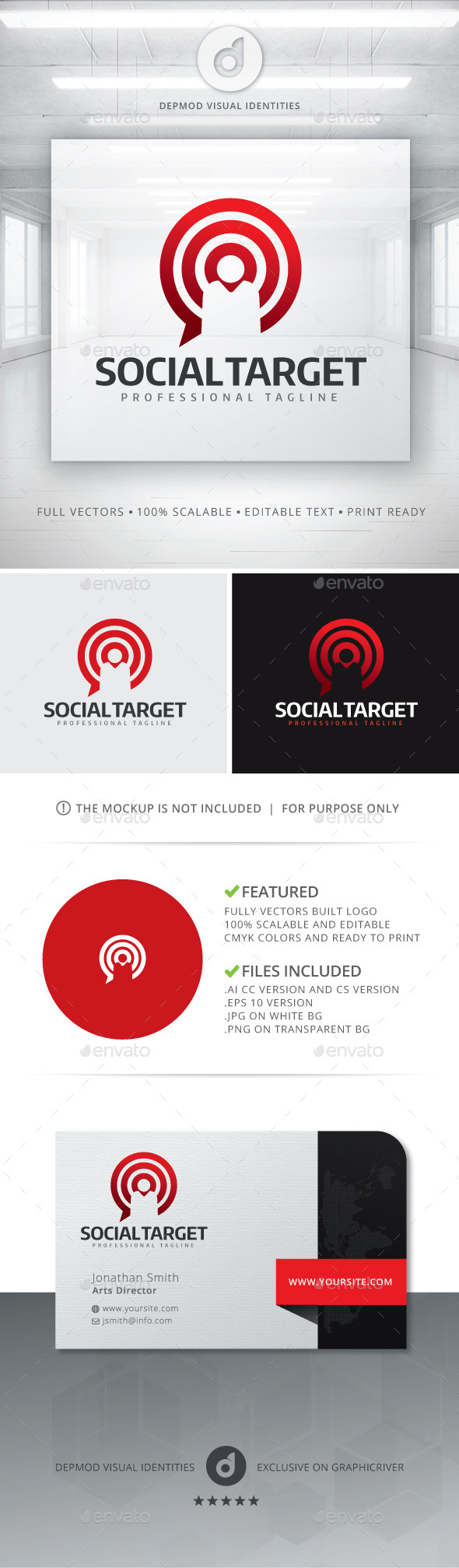 Social Target Logo