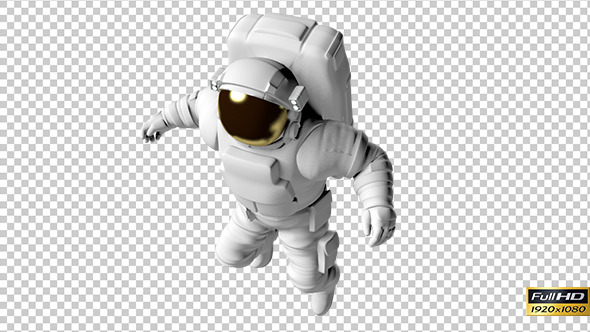 Astronaut Floating alt