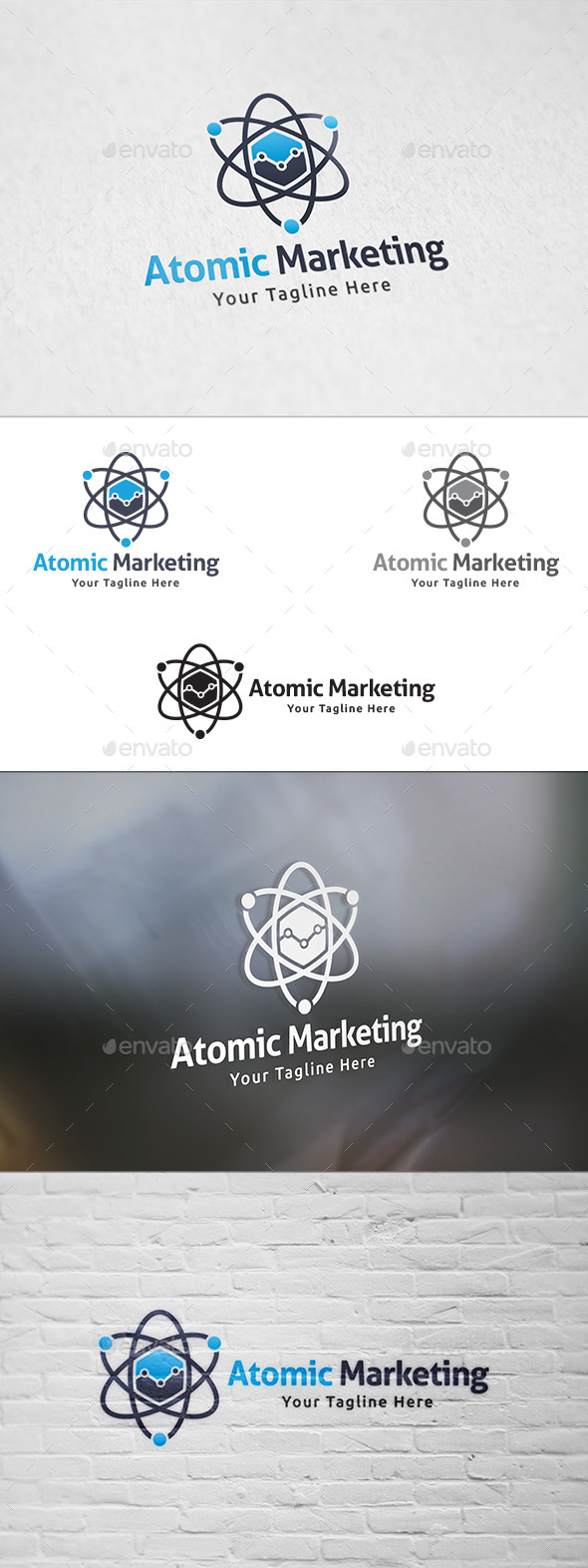 Atomic Marketing - Logo Template