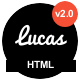 Lucas - Onepage Personal Resume/Portfolio Template - ThemeForest Item for Sale