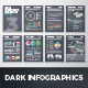Dark Infographic Brochure Vector Elements Kit 3 - GraphicRiver Item for Sale