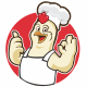 Chicken Chef Logo - GraphicRiver Item for Sale