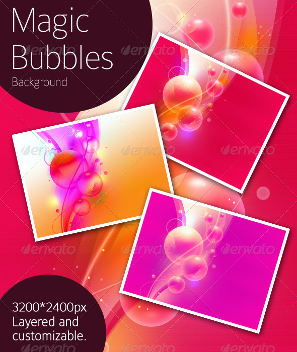 Magic Bubbles Background