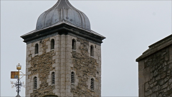 The Wind Vane on Top of the Tower of London