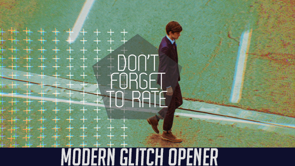 Modern Glitch Opener alt