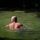 Man Swimming In River - VideoHive Item for Sale