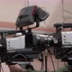 TV camera records live event for a local newscast in a small town - VideoHive Item for Sale