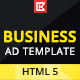 Business | HTML5 Google Banner Ad 04 - CodeCanyon Item for Sale
