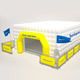 Inflatable Tent Exterior - 3DOcean Item for Sale