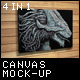 Canvas / Poster Mock-Up - GraphicRiver Item for Sale