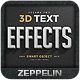 3D Text Effects Vol.2 - GraphicRiver Item for Sale