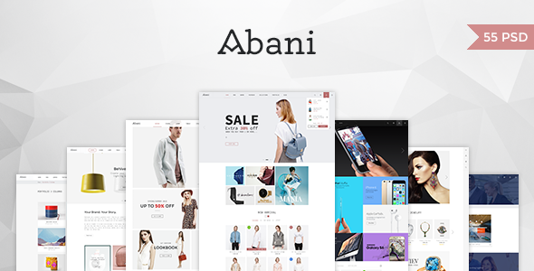 Abani – Multi Purpose eCommerce PSD Template