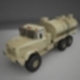 Military Tanker Truck (KrAZ-6322) - 3DOcean Item for Sale