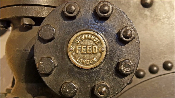 A Gas Tank Topper with Name Dewrance Feed 