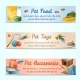 Banners With Cat Stuff - GraphicRiver Item for Sale