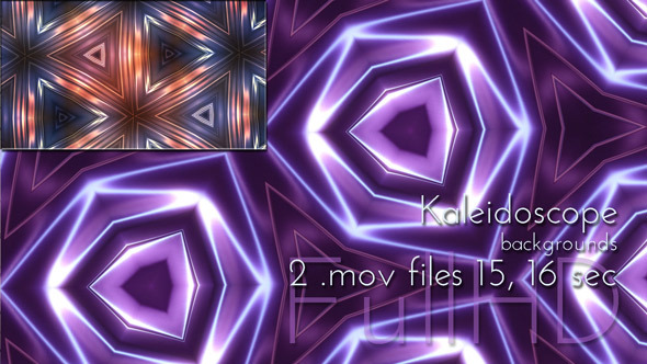 Kaleidoscope Mosaic Background